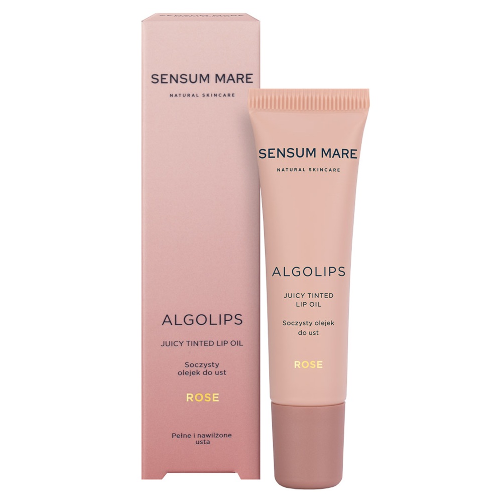 Sensum Mare Algolips Šťavnatý olej na rty Rose 10 ml