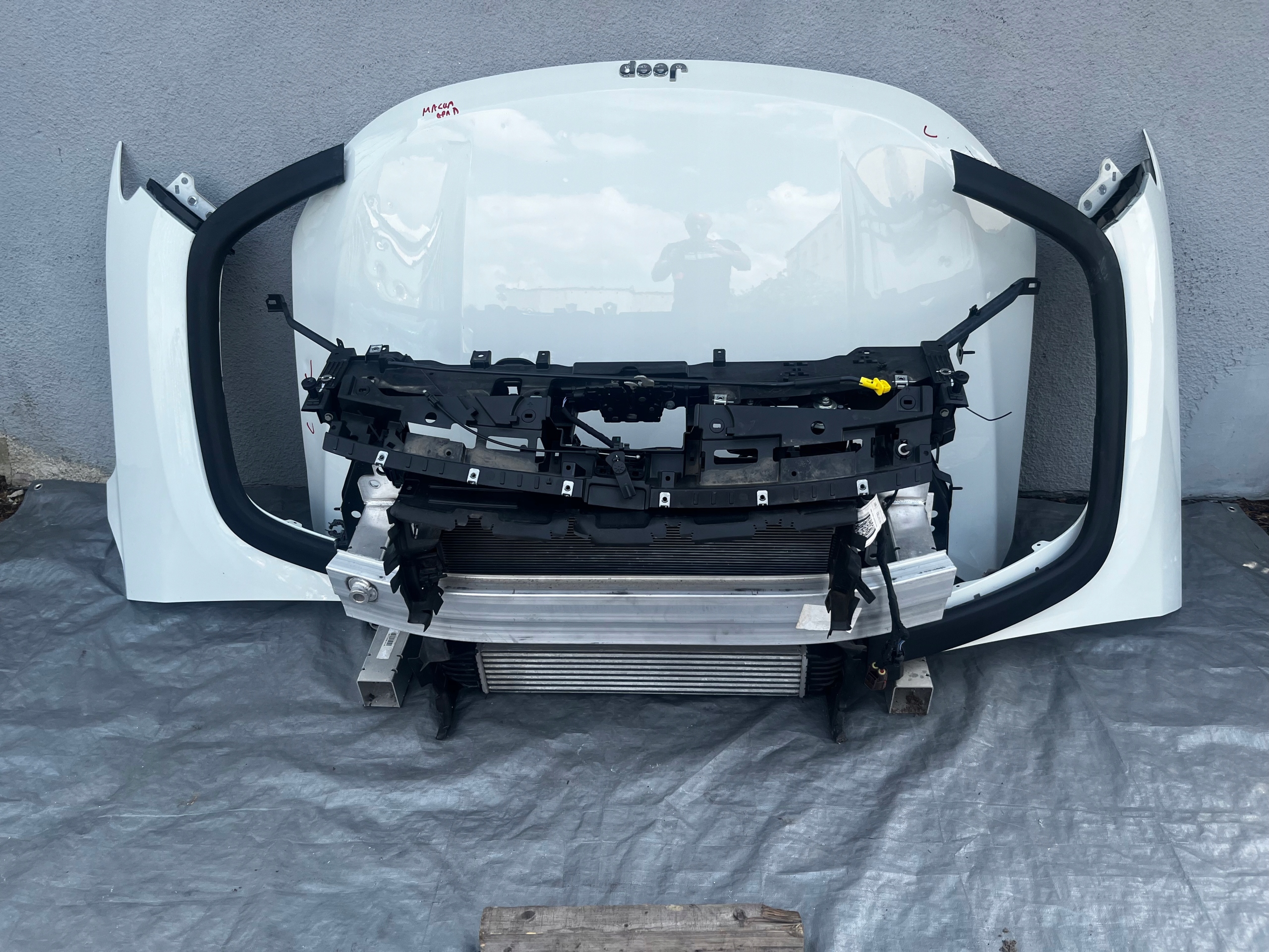 JEEP COMPASS II LIFT ZDERZAK MASKA PRZÓD KOMPLETNY 2021- Typ samochodu Samochody osobowe