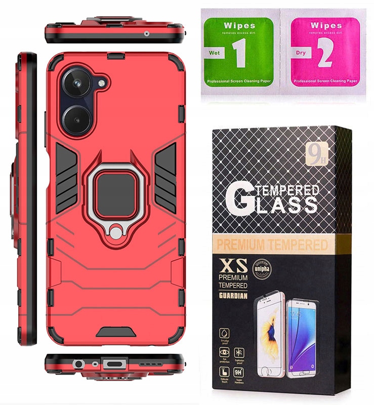 

Etui Pancerne Case Do Realme 10 4G Szkło