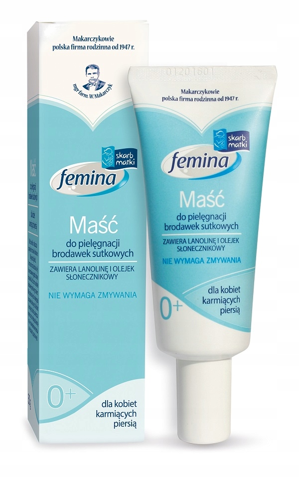 

Skarb Matki Femina maść brodawki sutkowe 30g