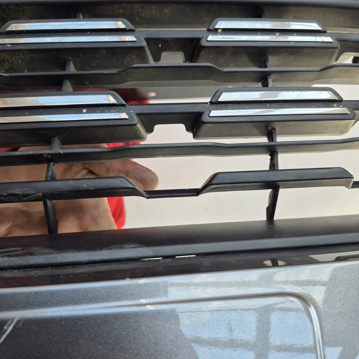 DACIA SANDERO III 20- bumper front front grid 620228531R