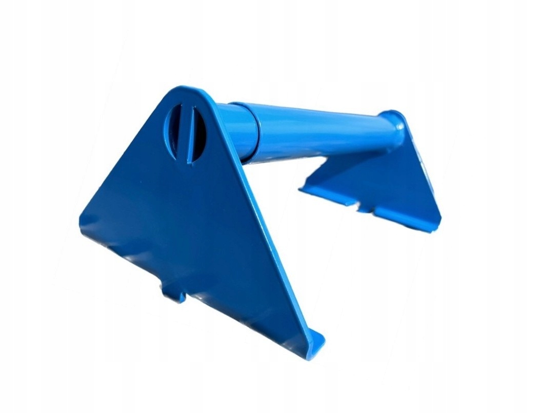 1 Modrá zarážka pro blokování kola pro odtahovku silniční asistence, roztahovací