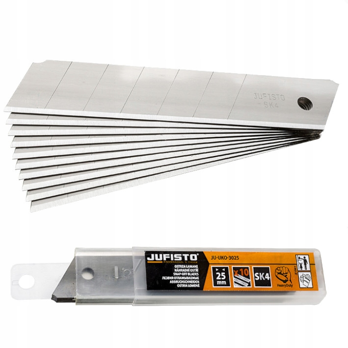 

Ostrza łamane Jufisto JU-UKO-3009 9 mm 10 sztuk