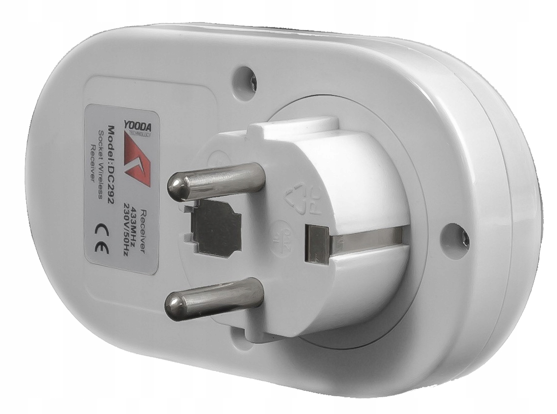 Gniazdko sterowane pilotem YOODA Przeznaczenie Elektryczne