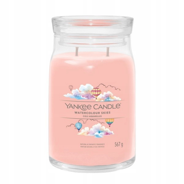 Svíčka Signature Watercolour Skies Yankee Candle