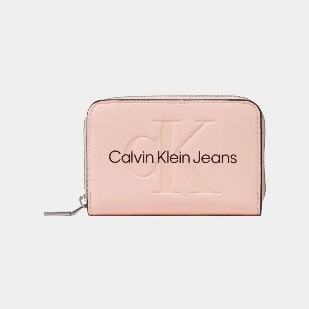 Dámská růžová peněženka Calvin Klein