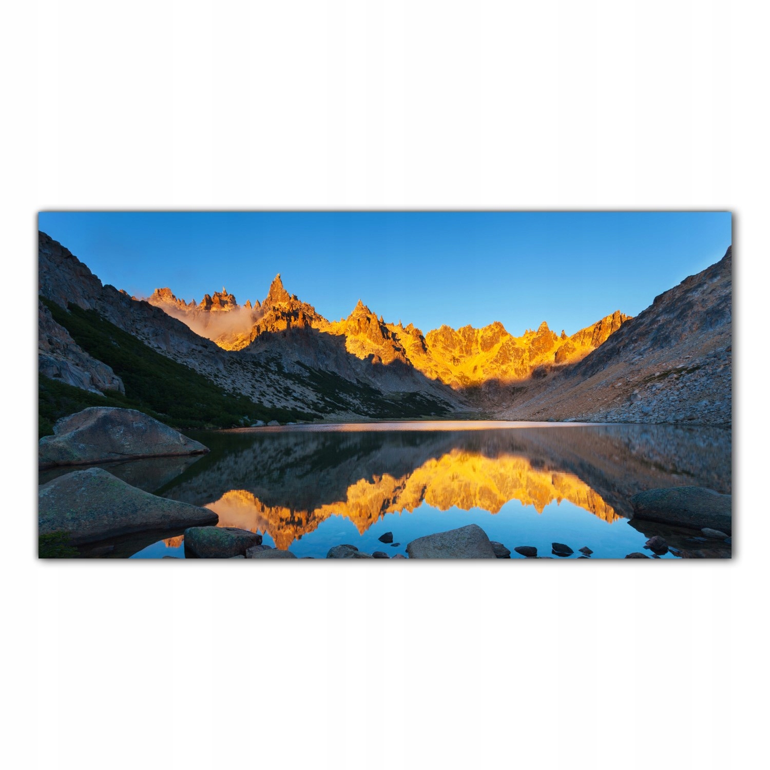 

Obraz Szklany Foto-obraz Obóz Wschód Słońca 120x60