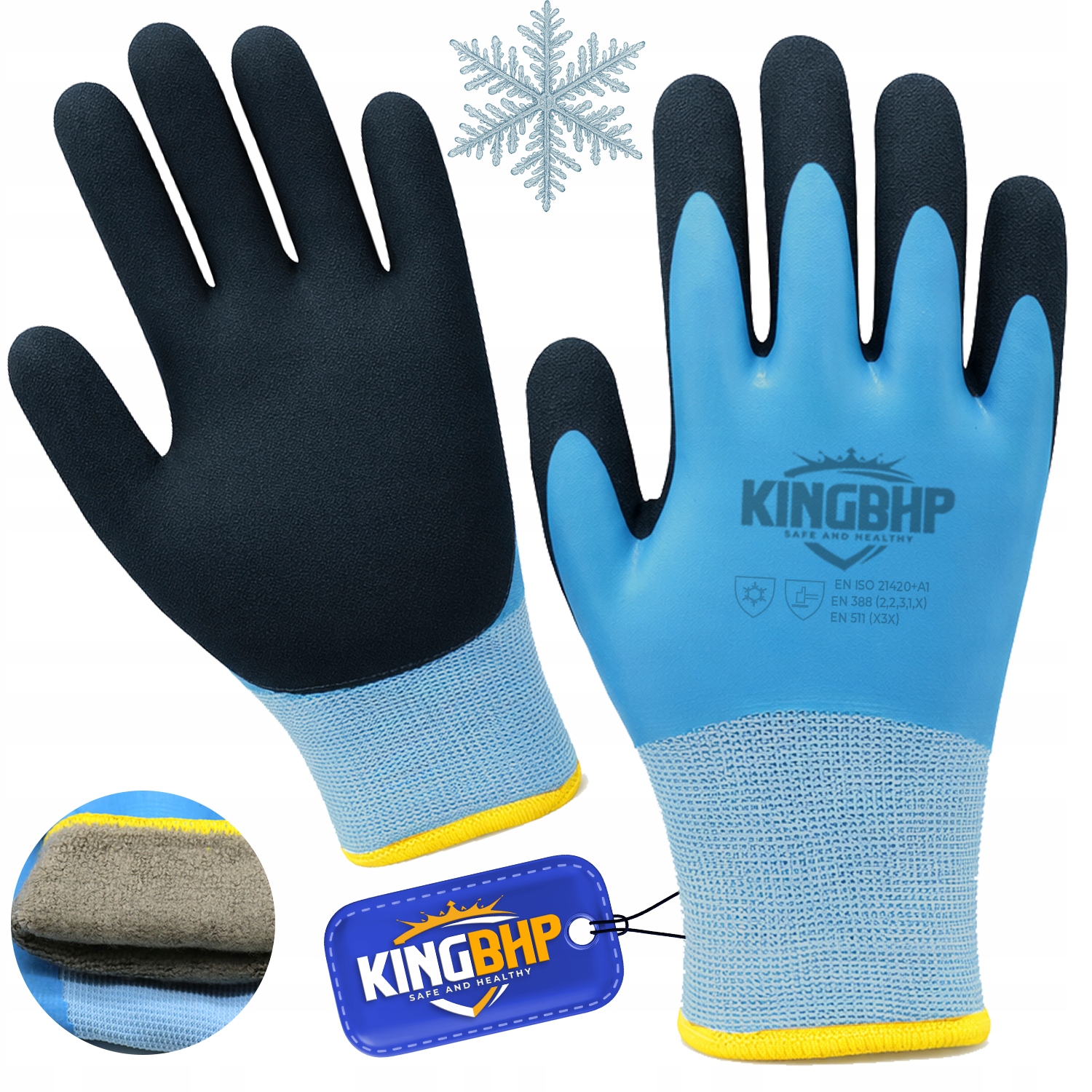 Rękawice KING BHP KINGBHP BIFROST zimowe 1 par