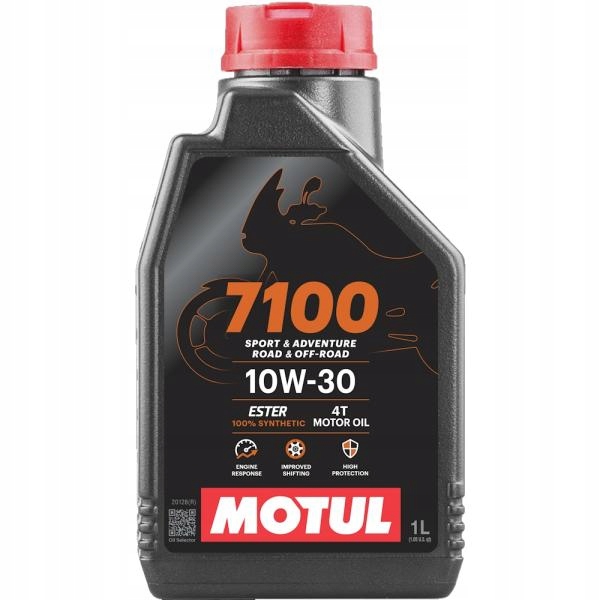 Olej motocyklowy Motul 7100 4T 10W30 1L 104089 Jaso MA2