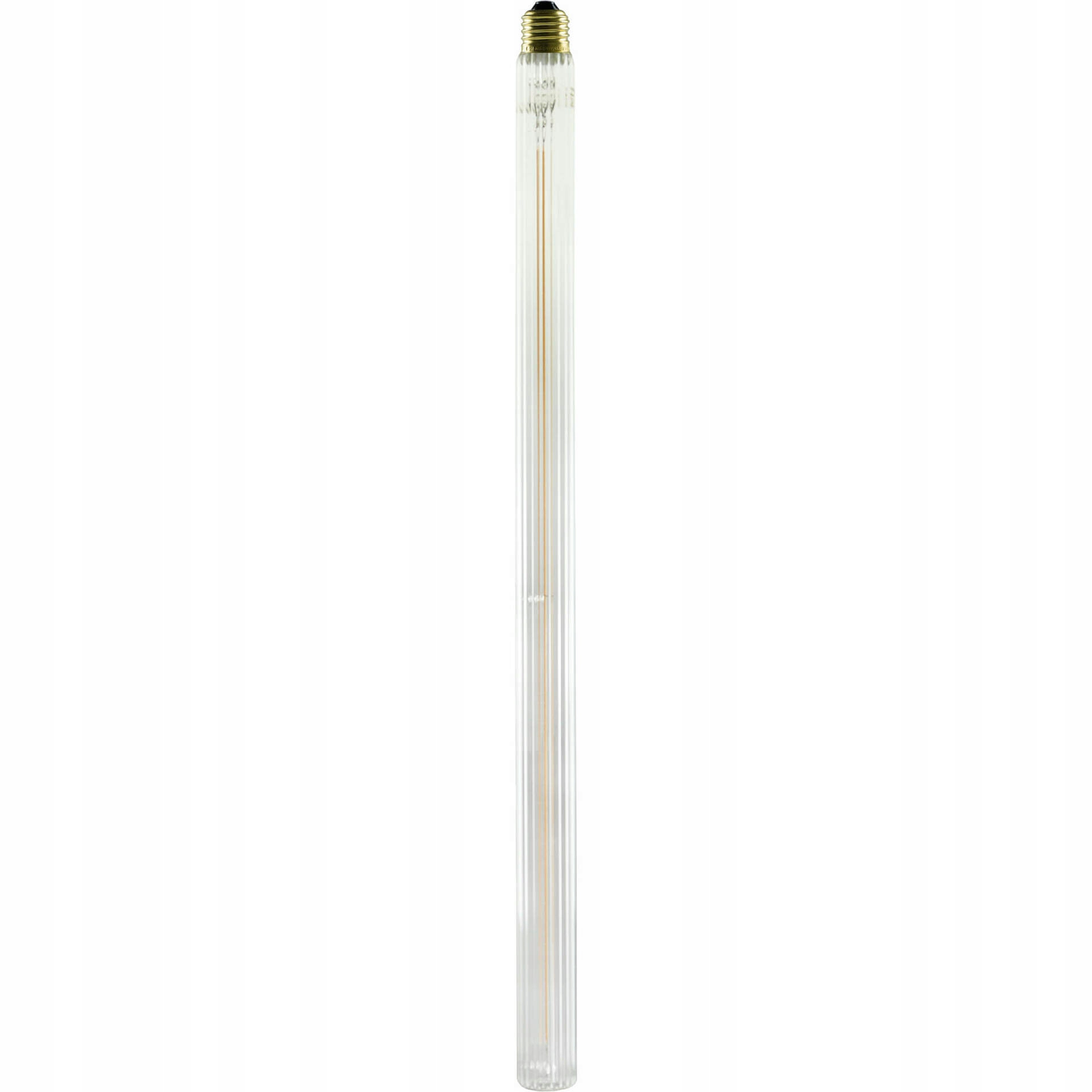 Segula 55382 Led soft rúrka T500 rippled číra E27 5 W (32 W) 350 Lm 2200 K