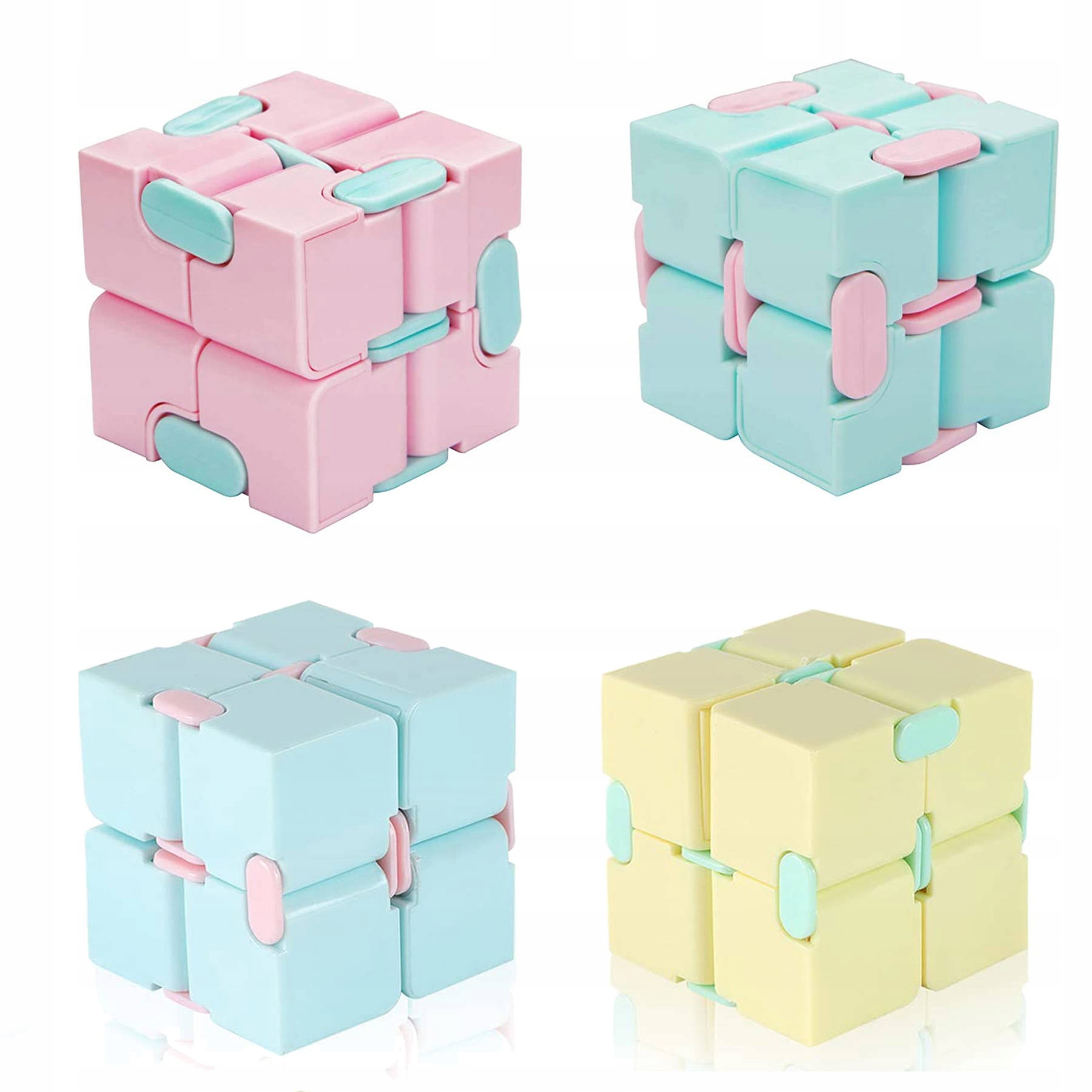 KOSTKA NIESKOŃCZONOŚCI ANTYSTRESOWA FIDGET ZABAWKA UKŁADANKA LOGICZNA EDU Marka Toys