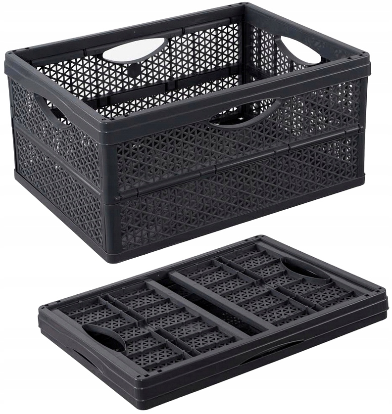 Skrzynka Do Auta Domu Do Bagażnika Na Zakupy Składana Kosz Pojemnik