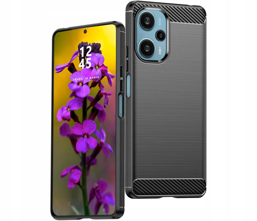 

Etui do Poco F5 5G Pancerne Karbon Case