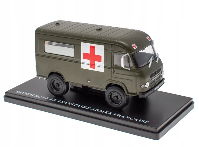 Saviem SG2 E 4x4 Sanitaire 1968 1:43 Altaya