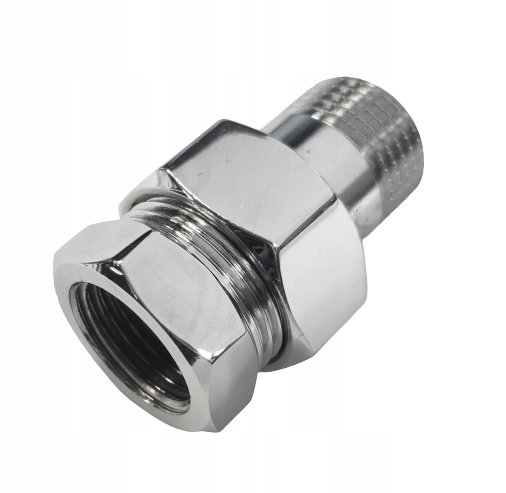 

Śrubunek 1/2'' Chromowany Prosty O-ring Mosiądz