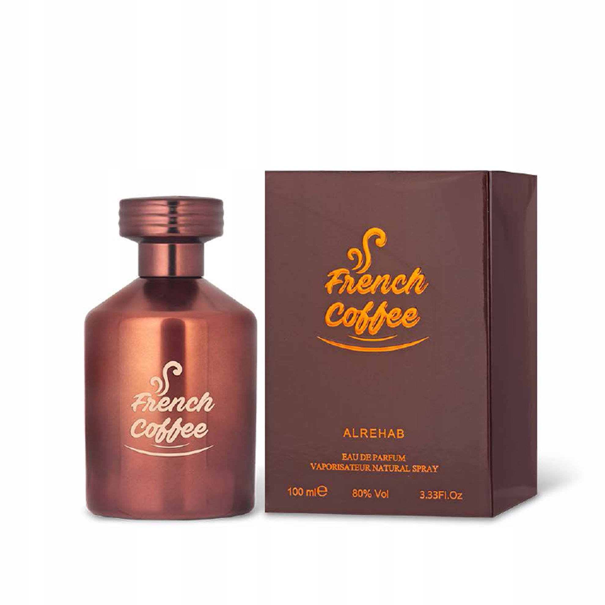 Perfumy French Coffee Słodkie Kawowe Pudrowe 100 ml Al Rehab Edp Arabskie