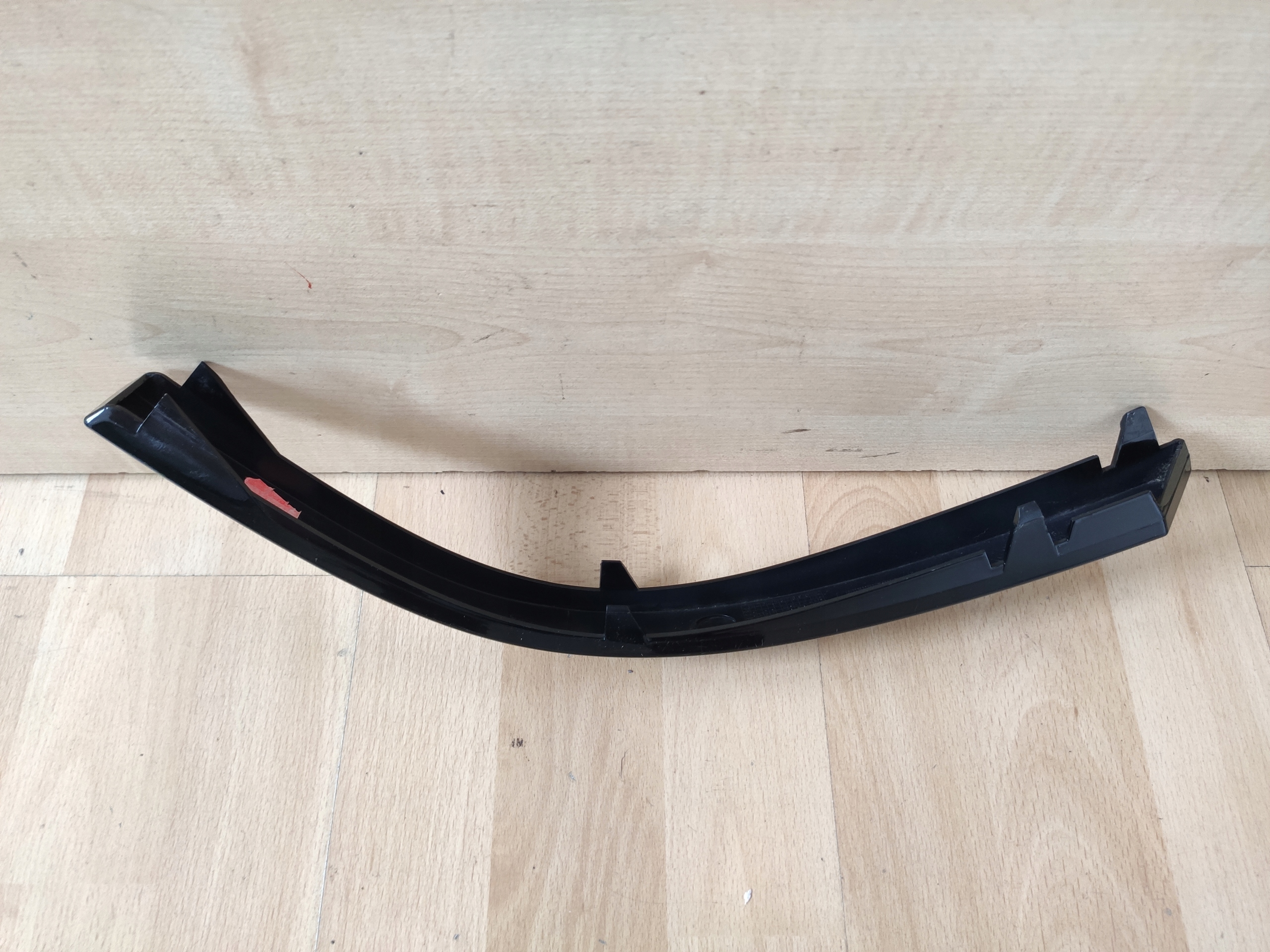 BMW 7 E65 listwa lewy tył zderzaka 72758411 Strona zabudowy tył