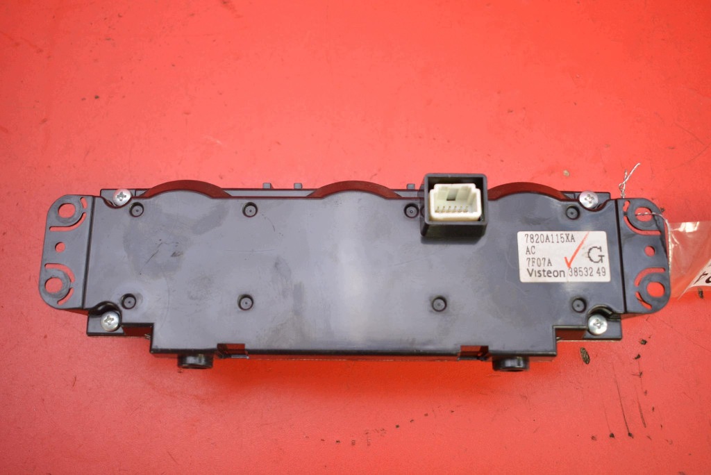 control panel air conditioning devices KLIMY 7820A115XA CITROEN C-CROSSER 07-13