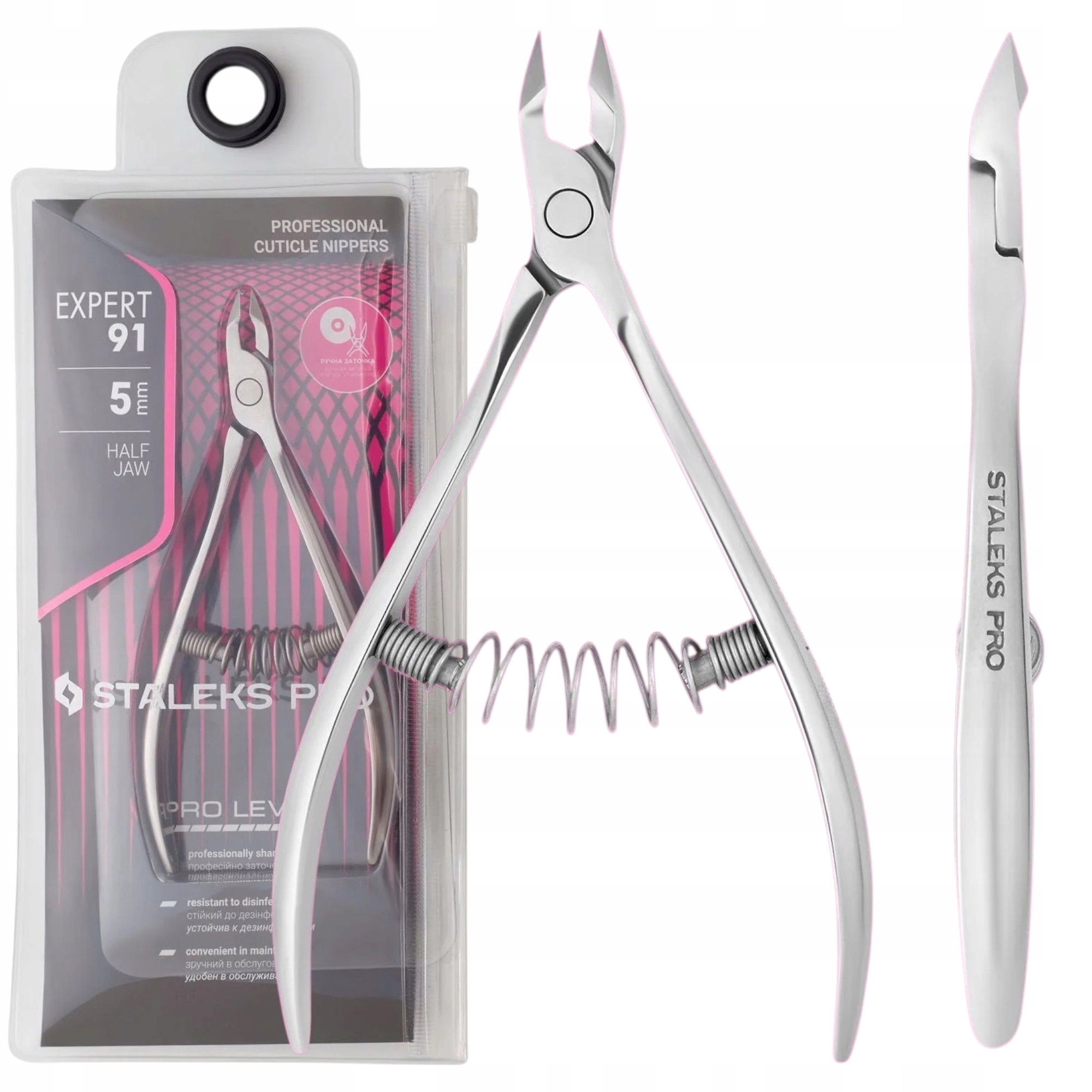 Staleks Profesionální nůžky na kůžičku 5 mm Expert 91