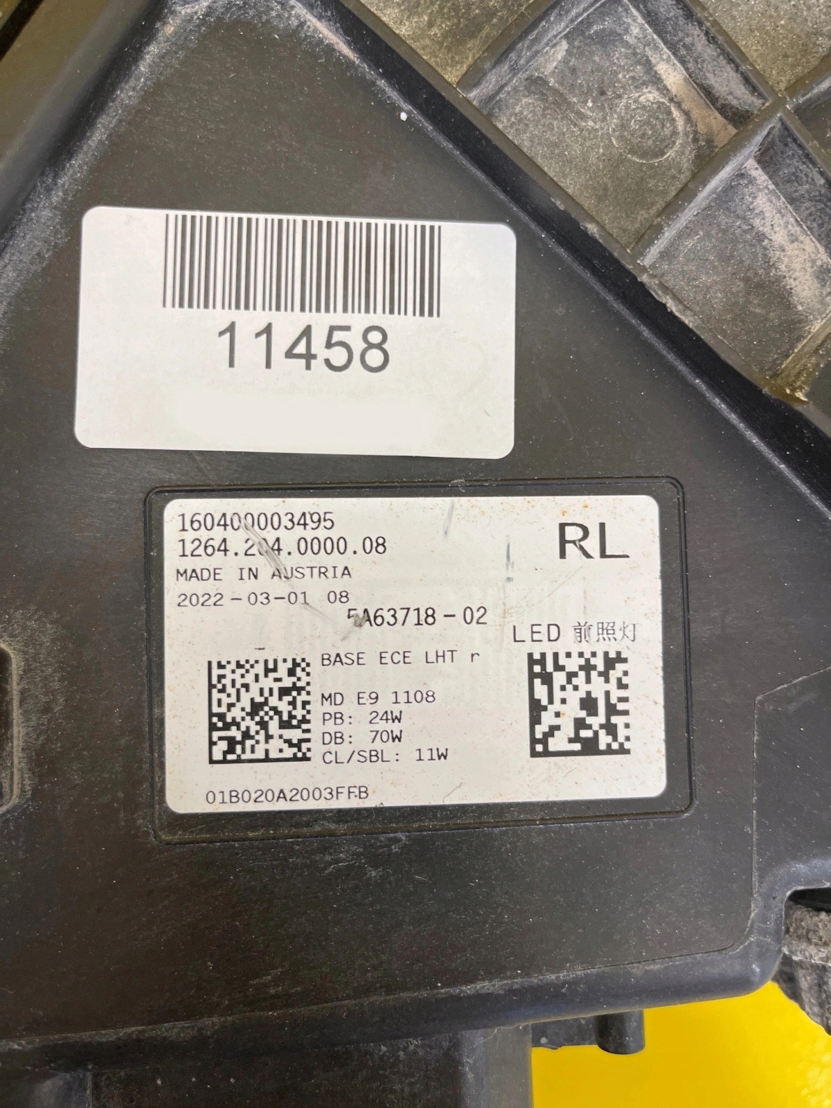 light right BMW 7 G70 LED 5A63718-02