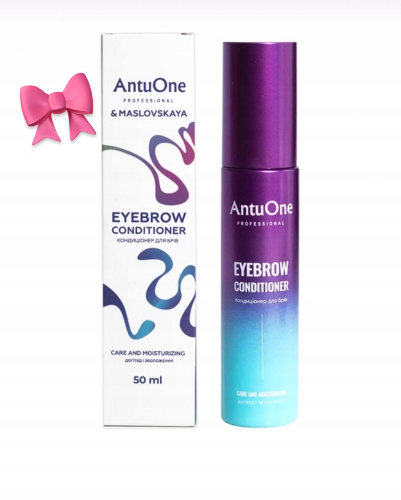 Kondicionér pro péči o obočí AntuOne a Maslovskaya jako dárek