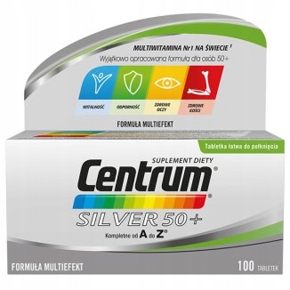 Centrum Silver 50+, 100 tabliet