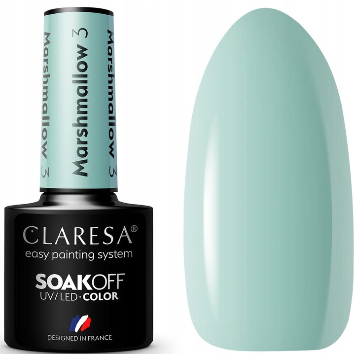 

Claresa Lakier Hybrydowy Marshmallow 3