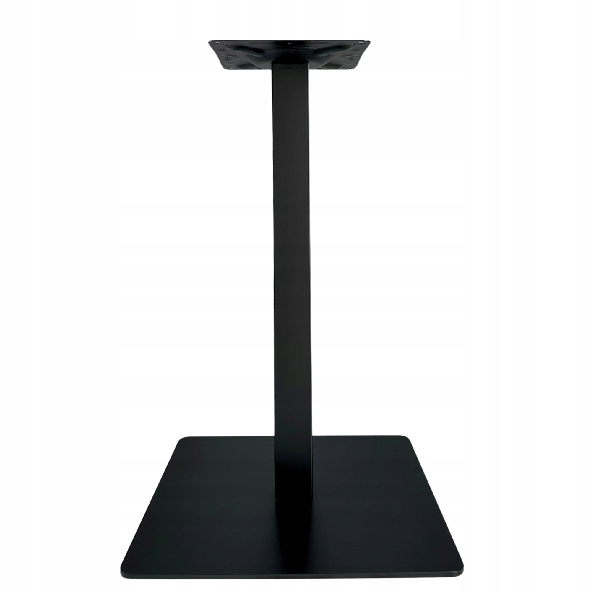Postument do stołu noga metalowa B010 450 x 450 Czarna