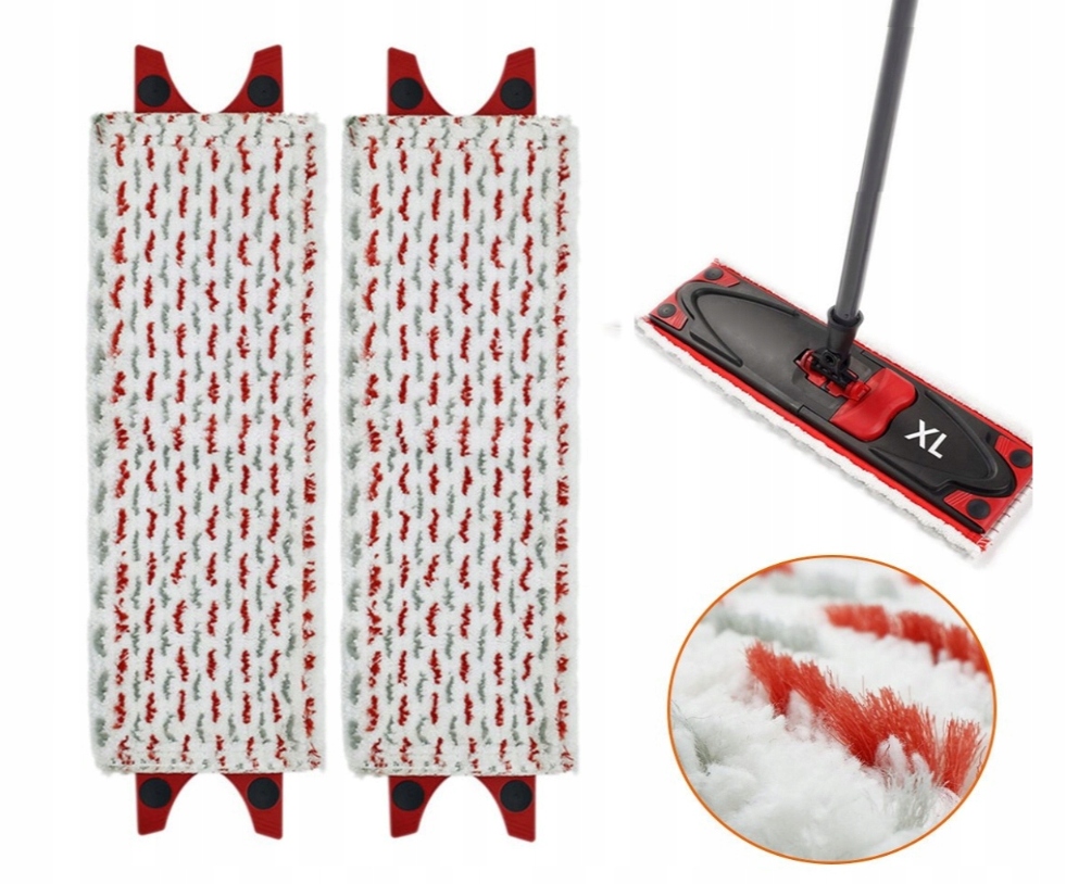 2x Vložka Do Mopu Vileda Ultramax Ultramat XL 42 cm Mikrovlákno