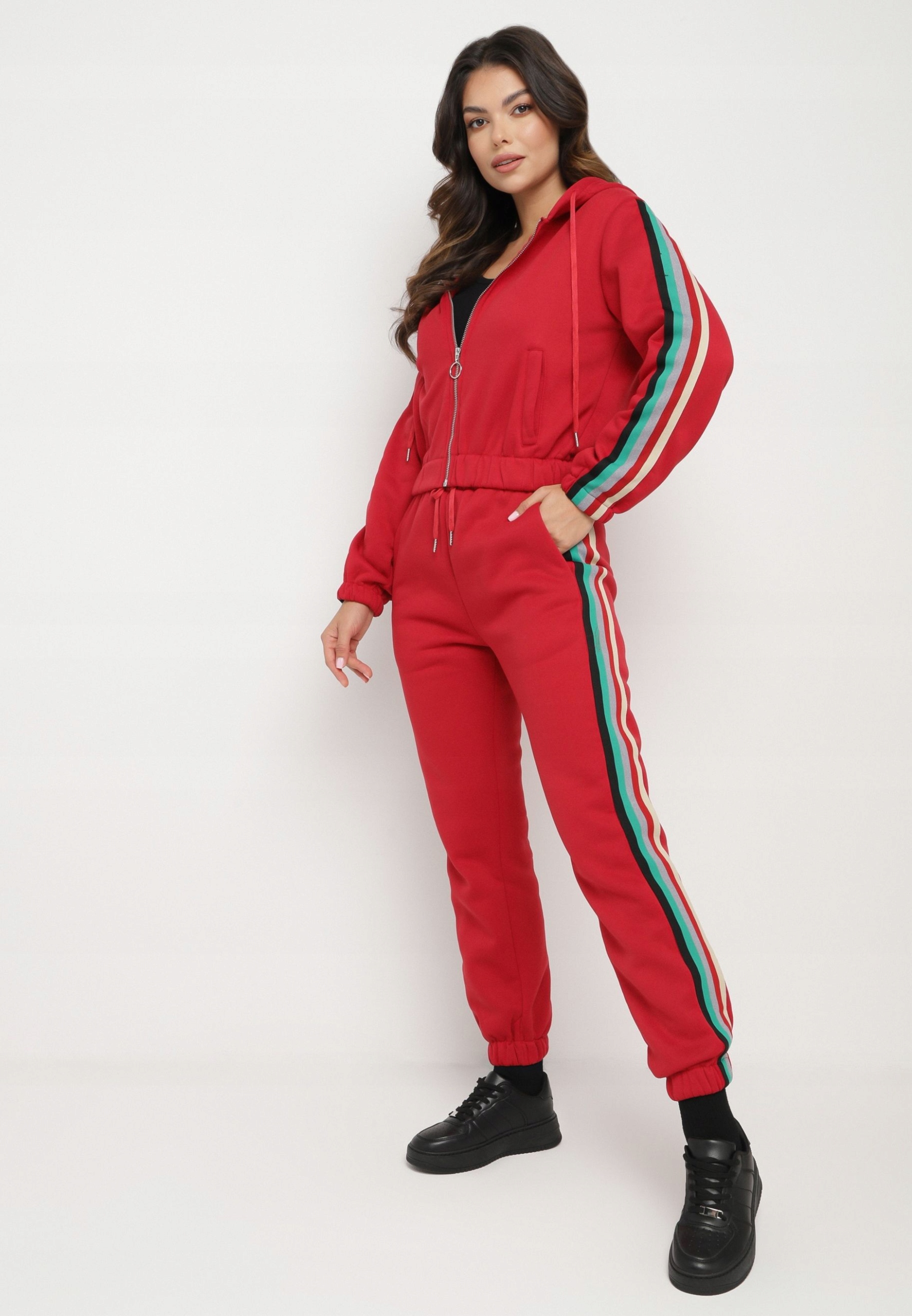 Born2Be Červený Tepláková Souprava XL/XXL