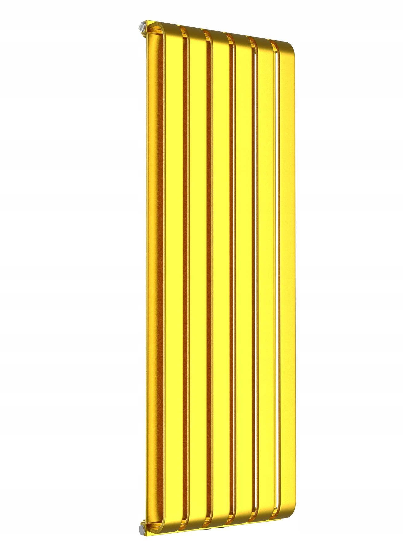 Vertikálny dekoratívny radiátor Male 140x395 zlatý