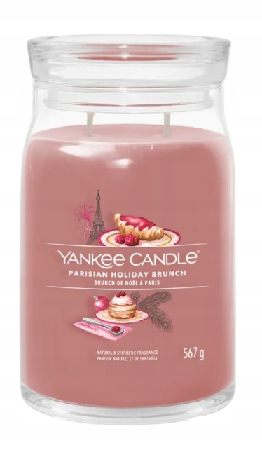 Yankee Candle Signature Vánoční Svíčka Parisian Holiday Brunch Velká 567 g
