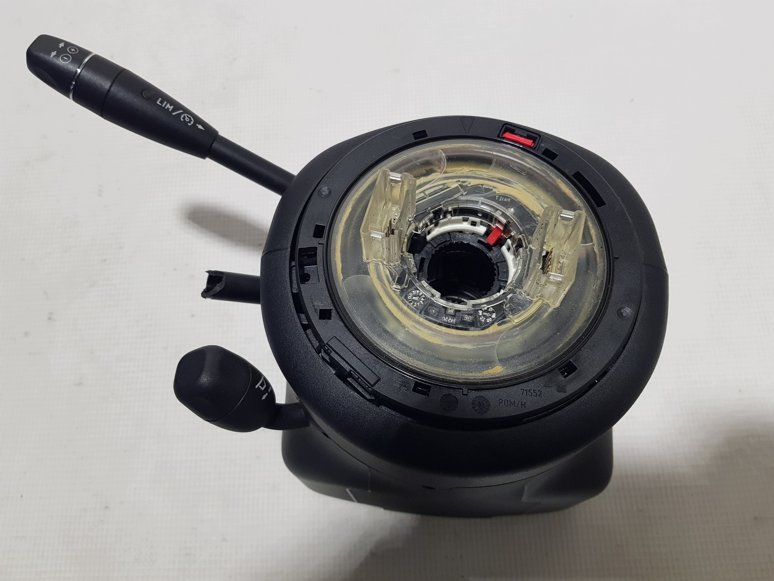 steering wheel levers and controls ring airbag MERCEDES W204 MANETKA control
