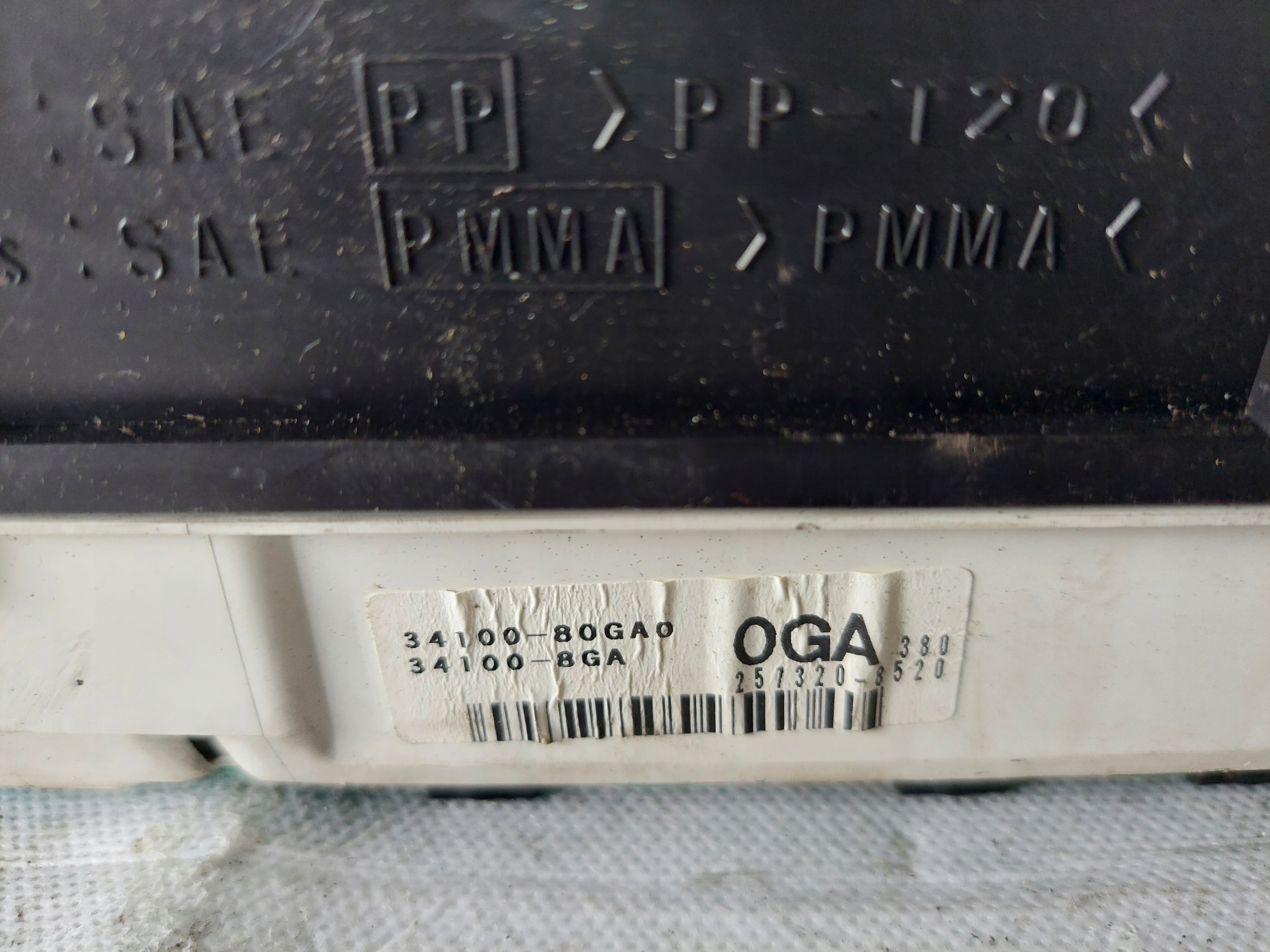 dials clock SUZUKI IGNIS 1.3 16V 34100-80GA0