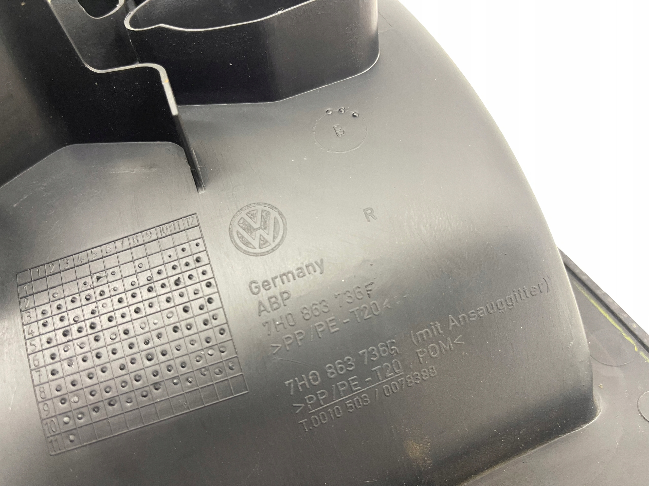VW T5 LIFT TRANSPORTER STOPIEN cap right 7H0863736F