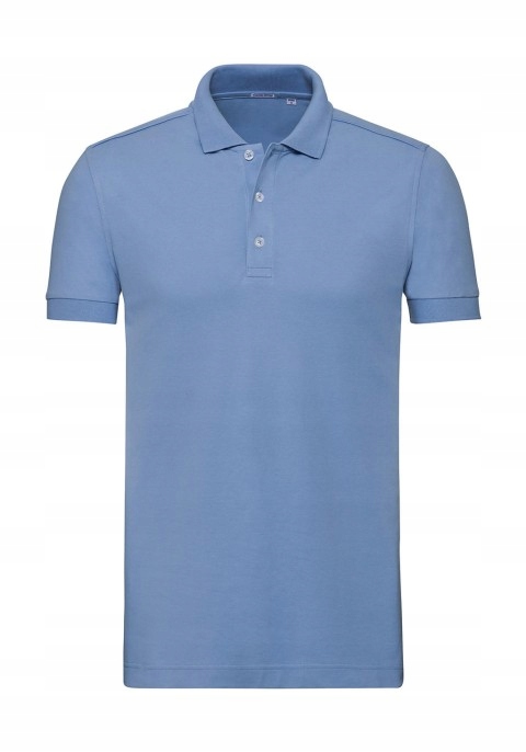 Tričko Stretch Polo Russell Sky Sc S
