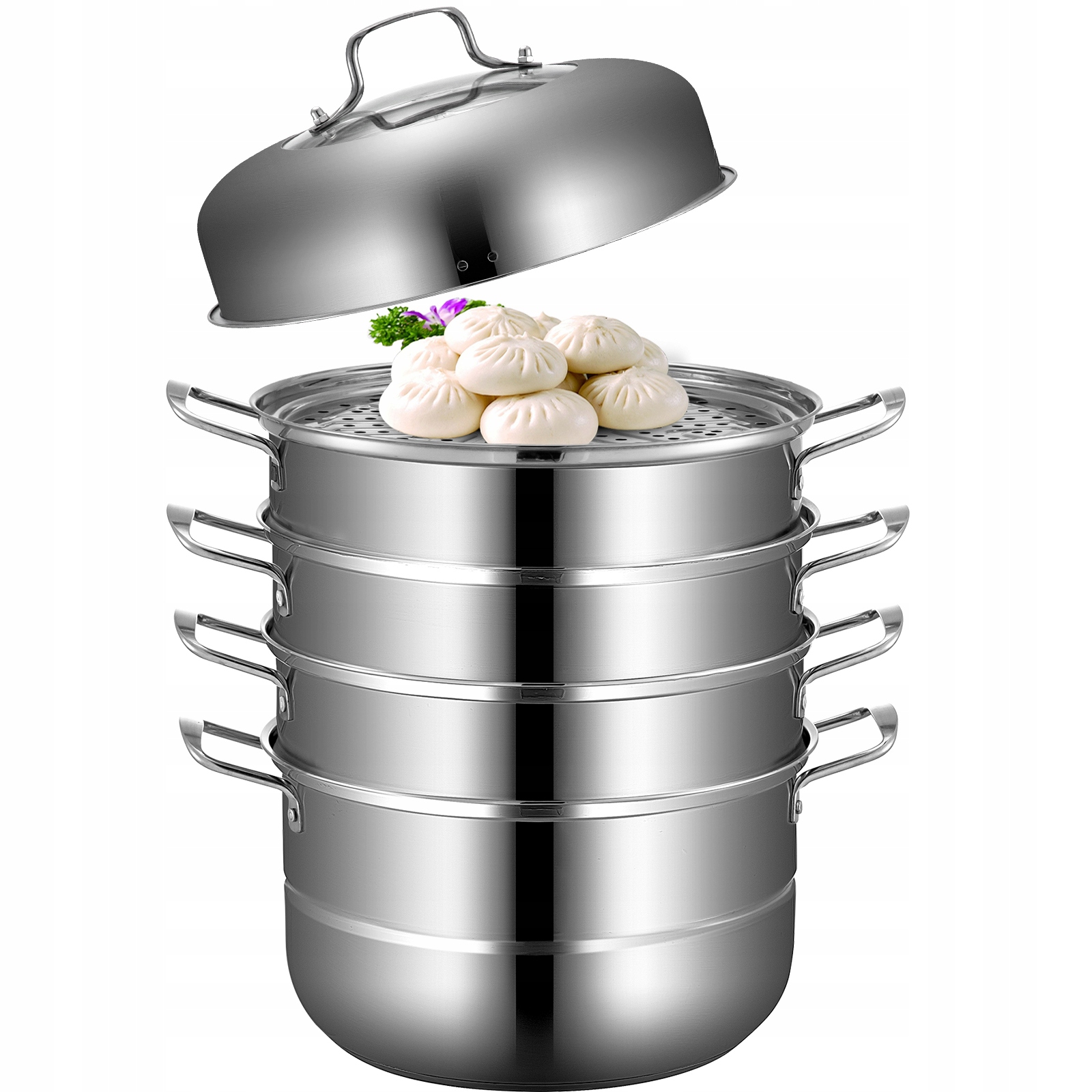 

Vevor Garnek do gotowania na parze 5-warstwa 28 cm