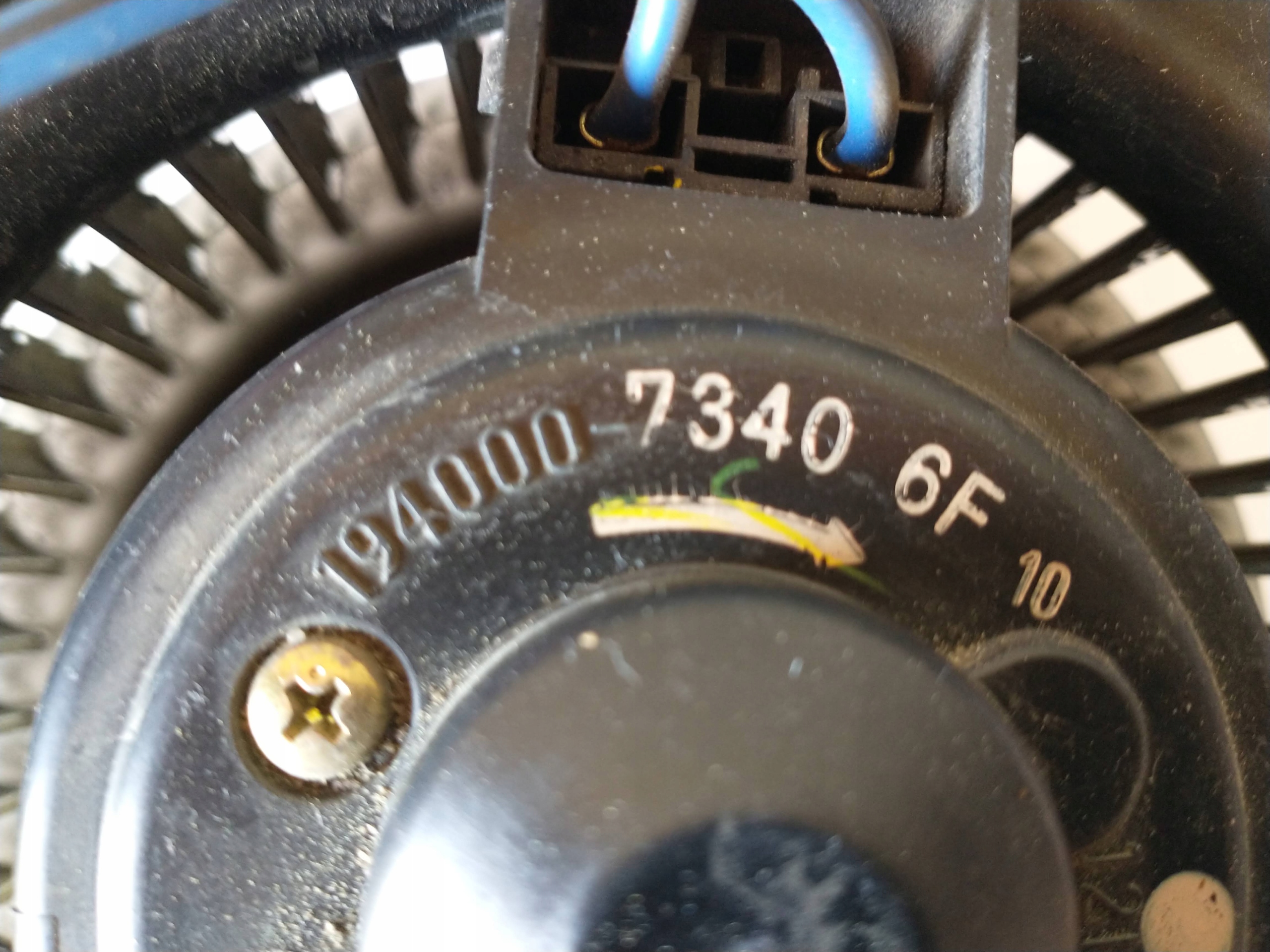 heating-fan HONDA 194000-73406F