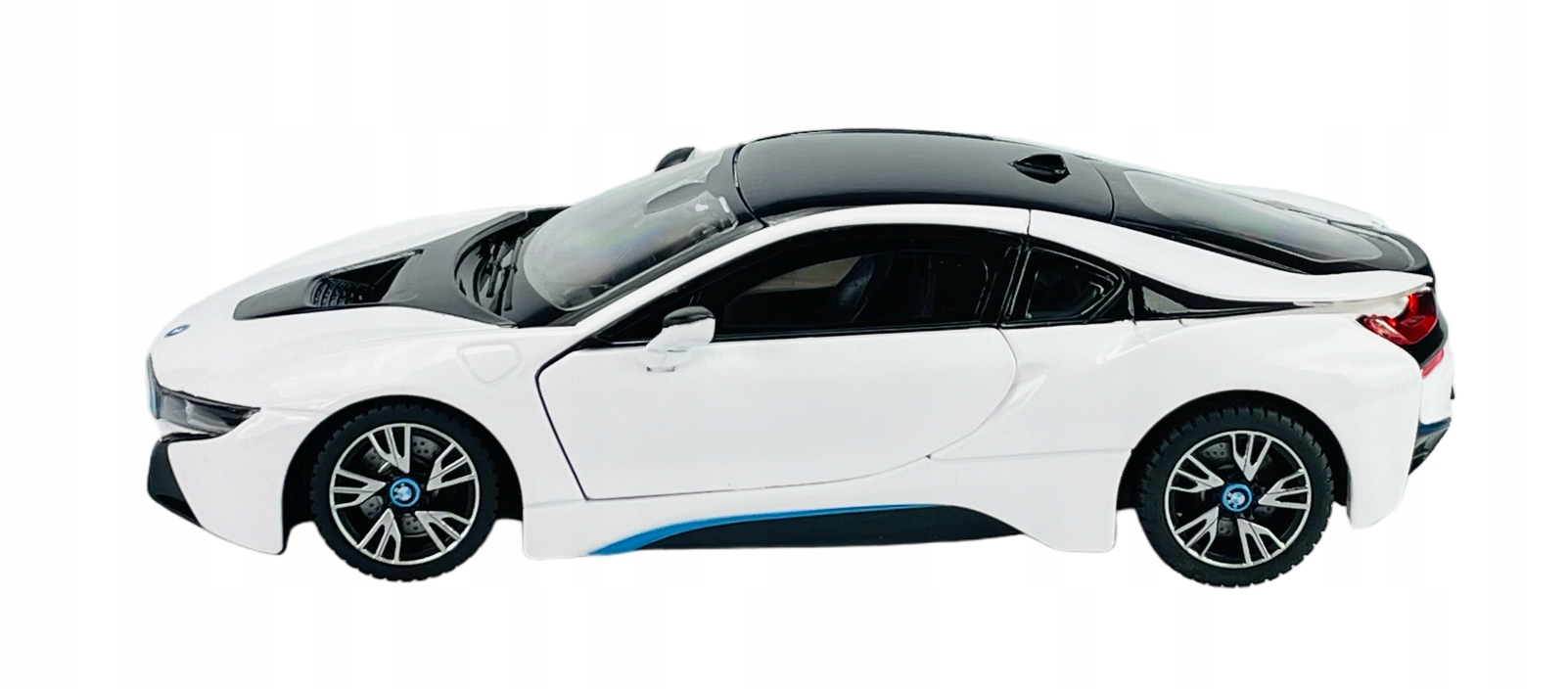 RASTAR BMW i8 BIAŁY 1:24 NOWY METALOWY MODEL Materiał metal plastik