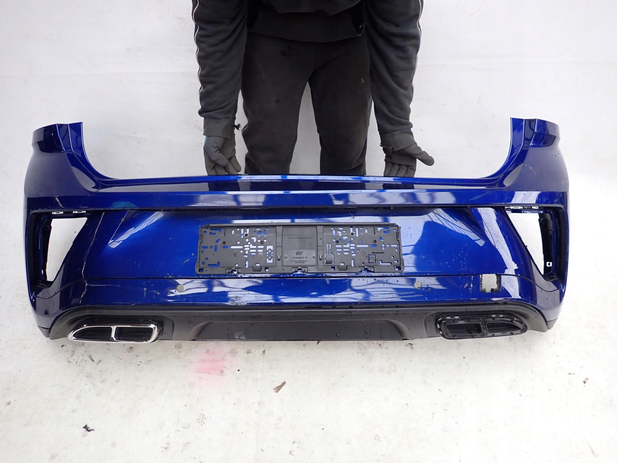 VW T-ROC R-LINE LIFT 21-> bumper rear part rear 6XPDC