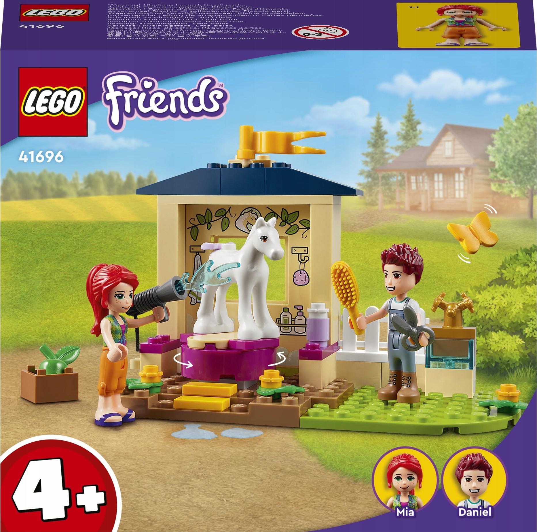 

Lego Friends 41696 Kąpiel dla kucyków w stajni