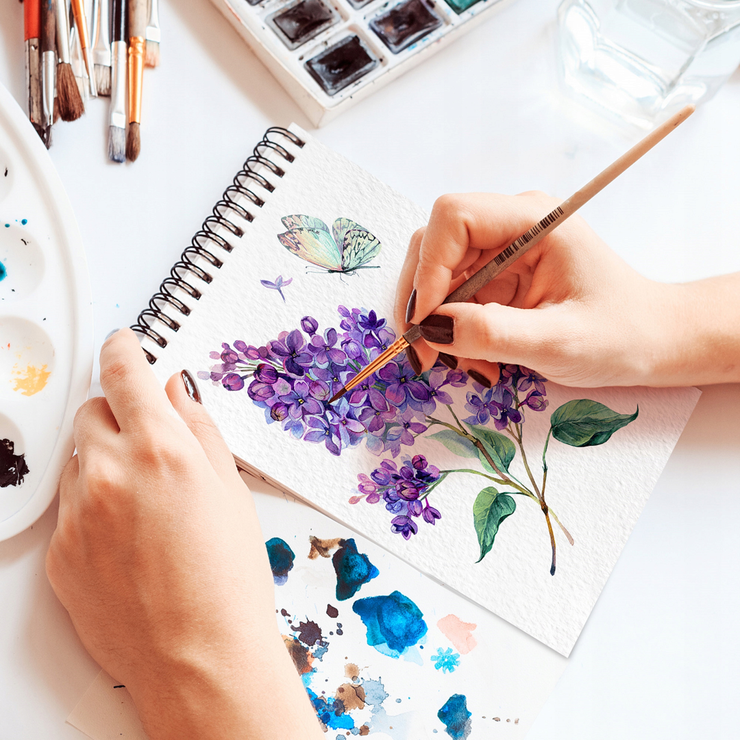 OXFORD SZKICOWNIK A4 SKETCHBOOK SPIRALA 50k/100g Format A4