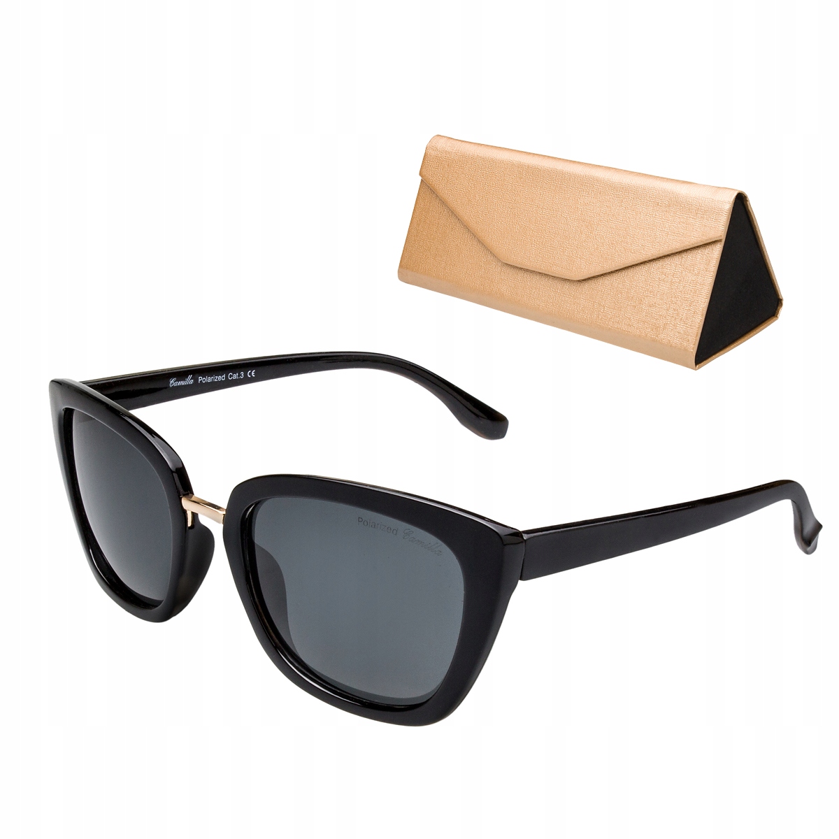 

Okulary Polaryzacja damskie etui Milly Black 102