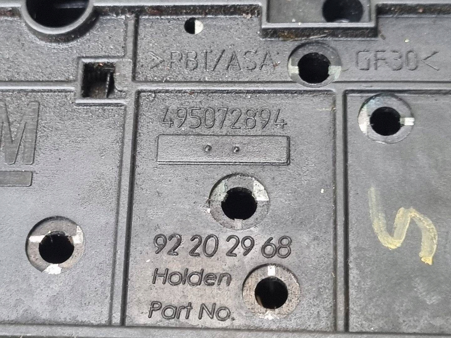lock bonnet boot Opel Vectra C facelift 2008 13178192