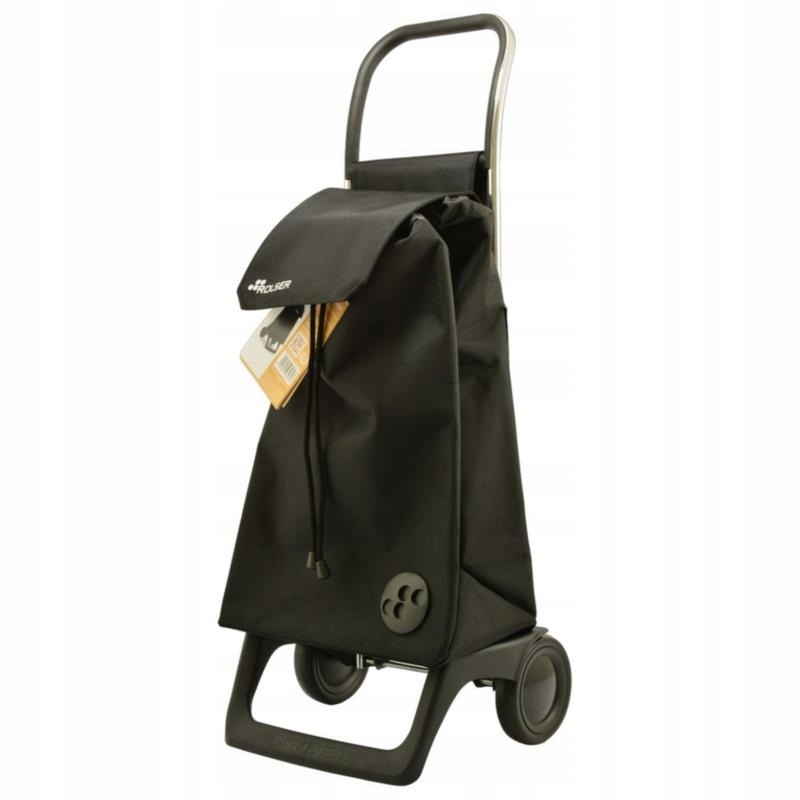 Wózek na zakupy Rolser czarny BAB012