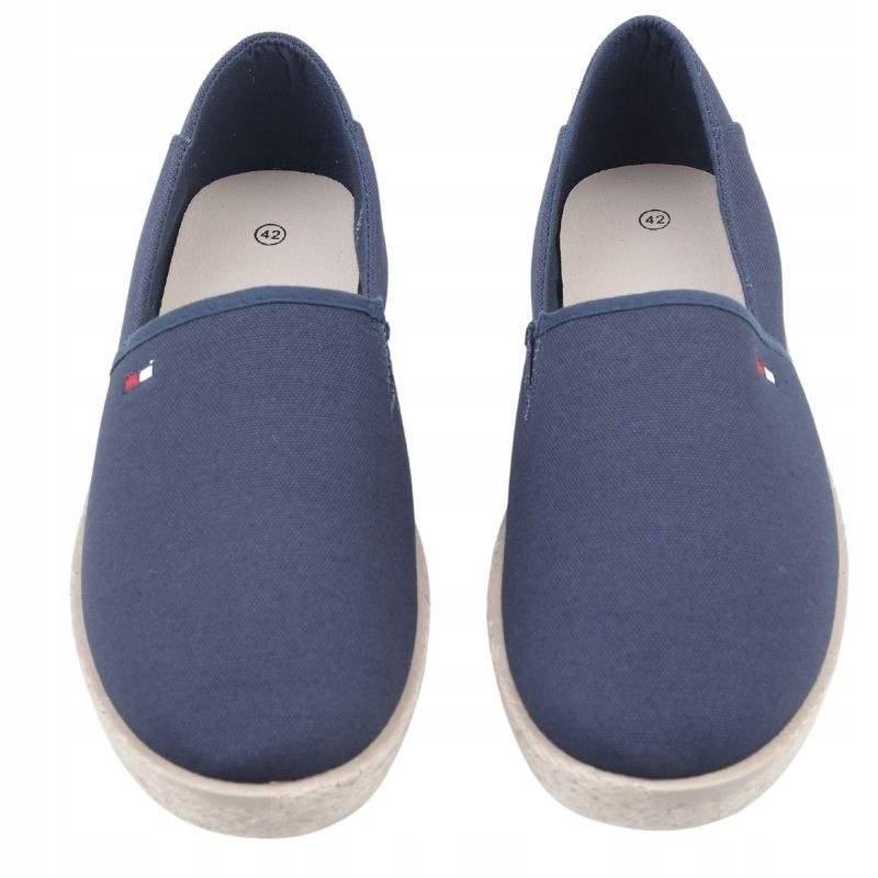 ESPADRYLE MĘSKIE TENISÓWKI TRAMPKI WSUWANE PŁASKIE Oryginalne opakowanie producenta pudełko