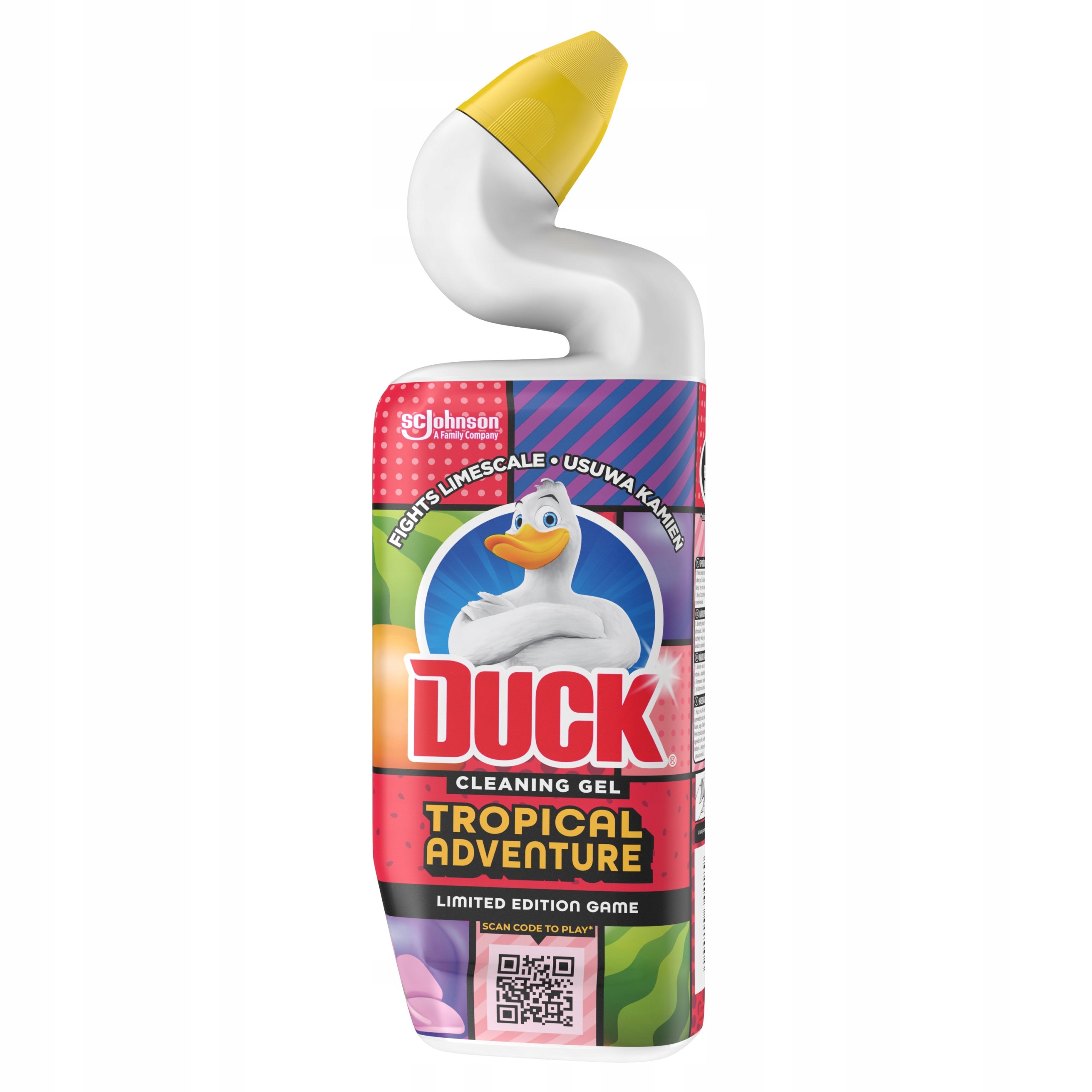DUCK TROPICAL ADVENTURE KRĄŻKI ŻELOWE ZESTAW STARTOWY + ŻEL DO CZYSZCZENIA Nazwa handlowa Duck Fresh Discs Tropical Adventure