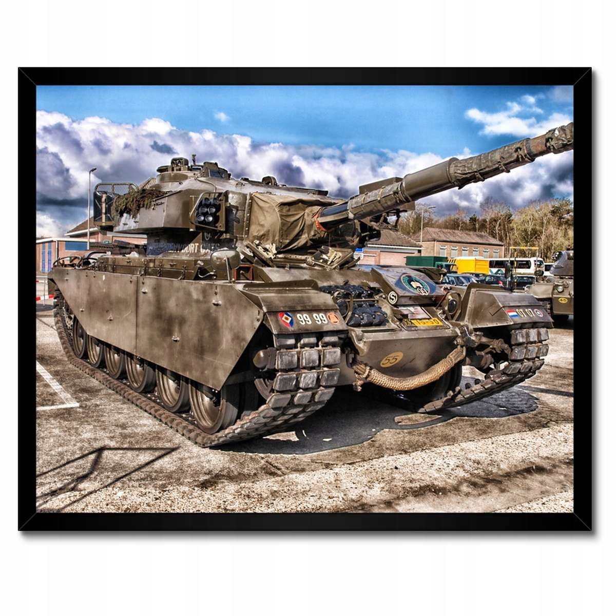 Plakáty v rámu 50x40 Tank Militaria Tank