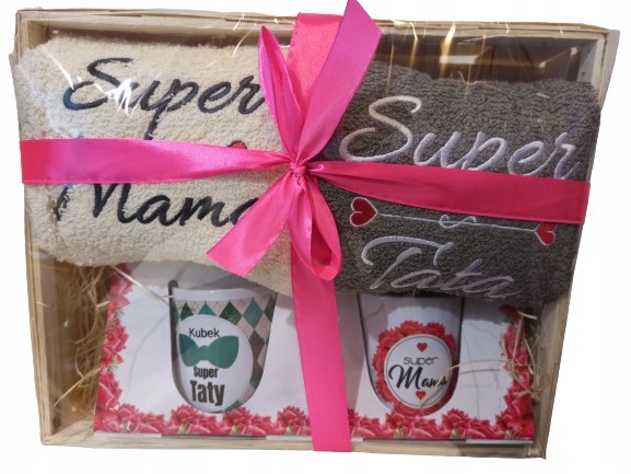Zestaw prezentowy SUPER MAMA/ SUPER TATA kubek dziękuję Ci Mamo i Tato — 3