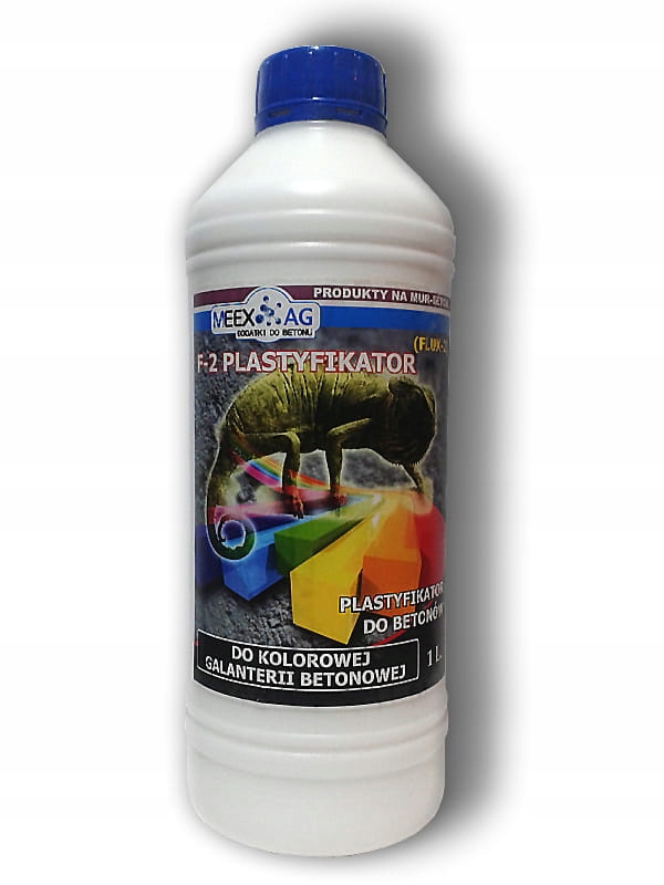 

Plastyfikator do betonów kolorowych 1l